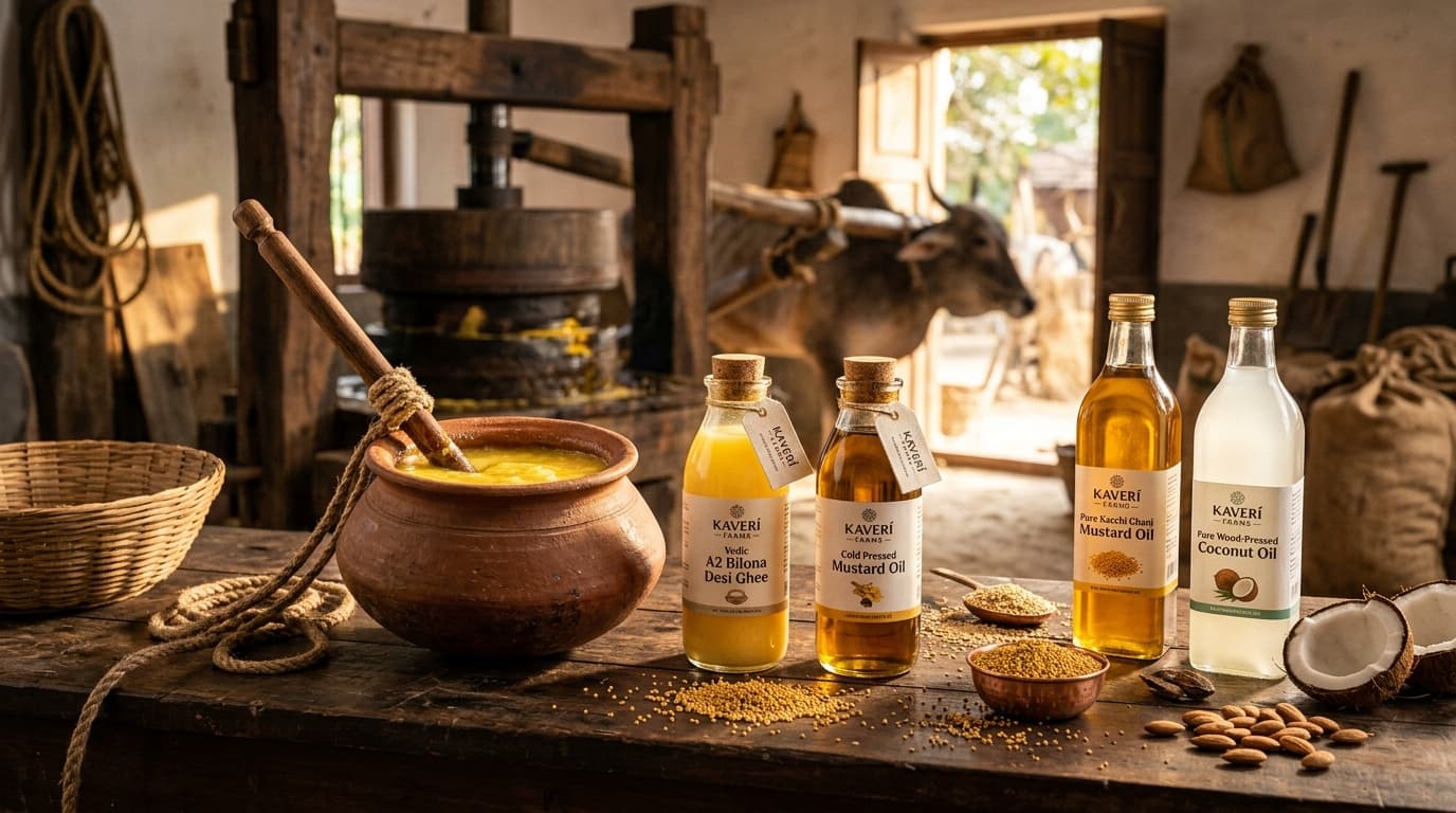 RKW Royal Kitchen Wellness Duo (Peeli Sarson + A2 Bilona Ghee)